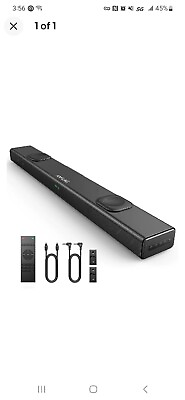 #ad Sound Bar for TV 38 Inch 2.2CH Soundbar 6 Speakers 2 Built in HT K350 $104.99