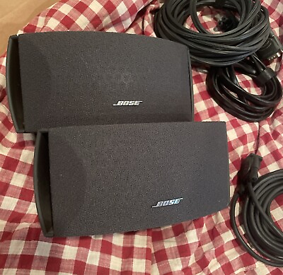 #ad Bose Cinemate 1 Speakers With Cables Interface Cable Remote And Power Cable $150.00