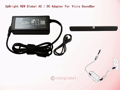 #ad 24V AC Adapter For Vizio Home Theater SoundBar Sound Bar Speaker Power Charger $16.99
