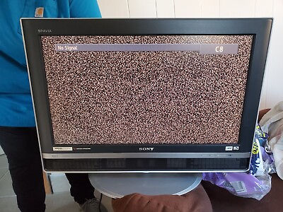 #ad SONY Bravia KDL V26XBR1 HDMI VINTAGE GAMING Color LCD 26 Inch TV TESTED $224.99