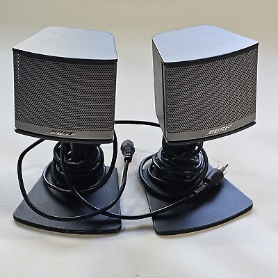 #ad Bose Companion 3 Series II Multimedia Computer Satellite Speakers Pair $79.97