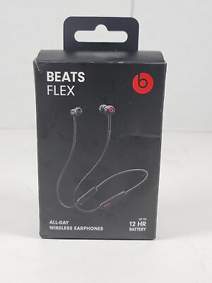 #ad Beats by Dr. Dre Flex Wireless In Ear Headphones Beats Black $33.85