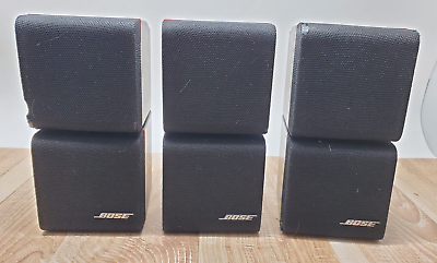 #ad 3 Bose Dual Cube Red Line Speakers 3 BROKEN GRILLE COVERS BB1 $69.99