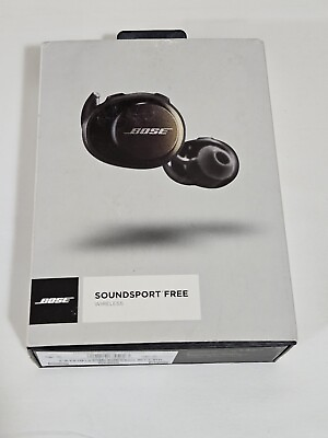 #ad Bose SOUNDSPORT Free Wireless Headphone Earbuds Black Bluetooth W Charging Cable $70.00