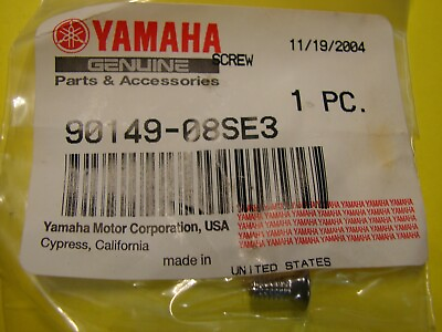 #ad NOS Yamaha Barrel Nut 90149 08SE3 00 NEW OEM $11.95