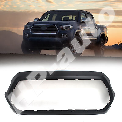 #ad Front Bumper Upper Grill Outer Shell Frame Surround For 2016 2022 Toyota Tacoma $94.99