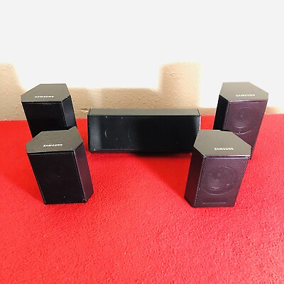 #ad Samsung Sound Mini Speakers *PS HS1 1 * PS HS2 1 * PS HC2 1 * 5 Set Of Speakers $37.38