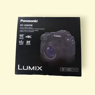#ad Panasonic LUMIX G95D 20.3MP Mirrorless Camera 3quot; OLED 12 60mm F3.5 5.6 DC G95DMK $899.00