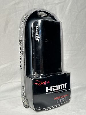 #ad ROCKETFISH Best Buy brand RF HDMI4 4 PORT HDMI SWITCHER $10.00