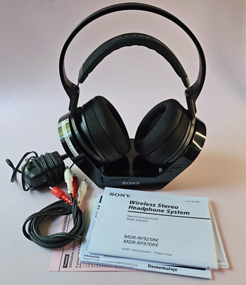 #ad Sony Wireless Stereo Headphone System MDR RF925R $35.00
