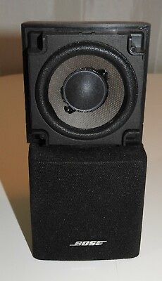 #ad BOSE DOUBLE CUBE SPEAKER MISSING 1 COVER $20.00