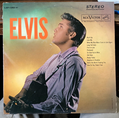 #ad #ad ELVIS 2nd Lp LSP 1382 Silver Top Stereo 1962 A1 A1 XLNT $135.00