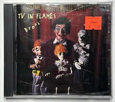 #ad TV IN FLAMES DROOL CD 1993 REPRISE RECORDS $6.95