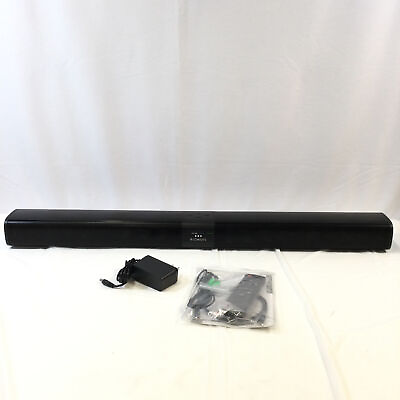 #ad RIOWOIS DS6401D Black 2.0 Channel Bluetooth TV Soundbar Speaker System $69.99
