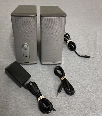 #ad Bose Companion 2 Series II Multimedia Speakers W Power Supply $52.99