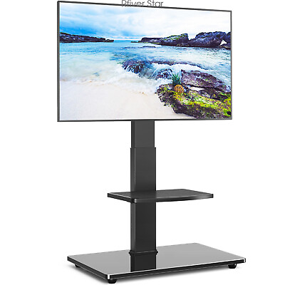 #ad Universal Swivel TV Stand with Mount for 32quot; 65inch Flat Screens TV up to 110lbs $60.99