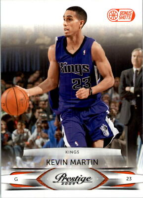 #ad 2009 10 Prestige Bonus Shots Orange Kings Basketball Card #91 Kevin Martin 300 $1.69