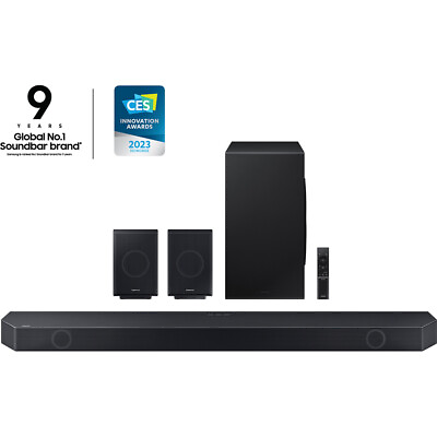 #ad Samsung 11.1.4 ch. Wireless Dolby ATMOS Soundbar and Rear Speakers 2023 Open $1099.99
