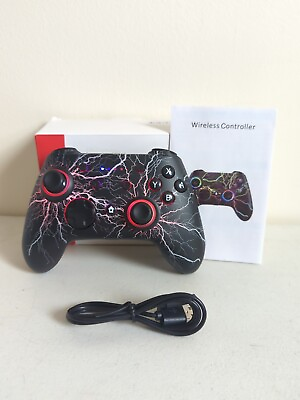 #ad Third Party Wireless Controller For PC And Switch Light Up $20.00