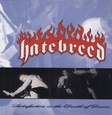 #ad Hatebreed Satisfaction Is the Death of Desire New Vinyl LP $24.46
