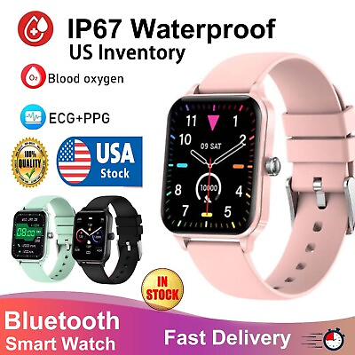 #ad 42MM Bluetooth Talking SmartWatch Touchscreen Fitness Tracker For Android IOS US $33.47