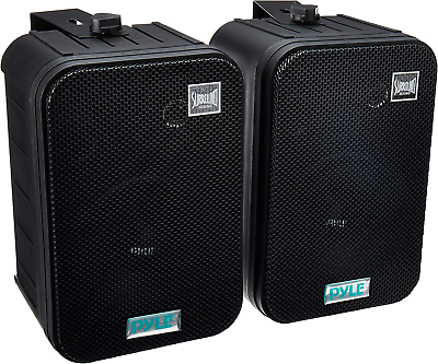 #ad Home Dual Waterproof Outdoor Speaker System 6.5 Inch Pair of Weatherproof Wal $127.99