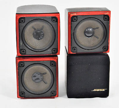 #ad BOSE Double Cube red line Speaker for Lifestyle Acoustimass Series NO Grill $32.30