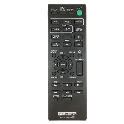 #ad RM AMU171 Remote control For Sony System Audio CMT SBT100 HCD SBT100 CMT SBT100B $7.23