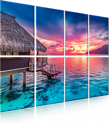 #ad Decorative Art Acoustic Panel Sound Absorbing Soundproof Wall Panels 8 Pack NEW $80.99