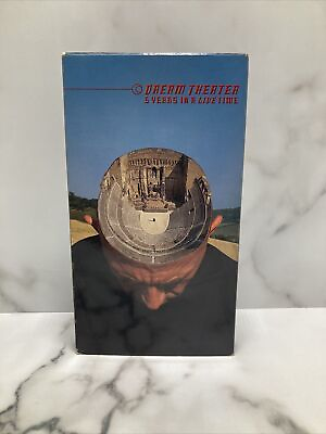 #ad Dream Theater: 5 Years in Live Time VHS 2000 Untested. Buy 2 Get 1 Free $3.75