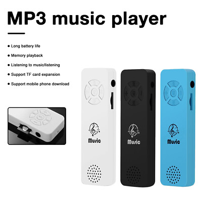 #ad MP3 Player Portable Support 64GB Memory Card MP3 For Students $8.35