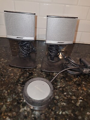 #ad Bose Companion 3 Series II Speakers and Volume Control Pod $79.99