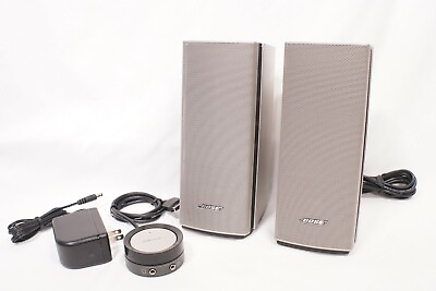 #ad Excellent Condition Bose Companion 20 Multimedia Speaker System Silver PC MAC $1129.31