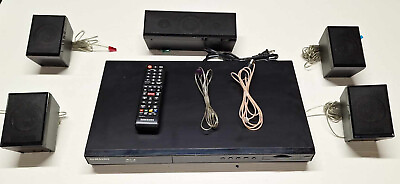 #ad Samsung HT EM35 ZA HT EM35 DVD Blu Ray Home Theater Receiver Remote Speakers $99.95