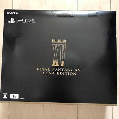 #ad PS4 FINAL FANTASY XV LUNA EDITION 1TB Console Box Sony PlayStation 4 w box $14.99