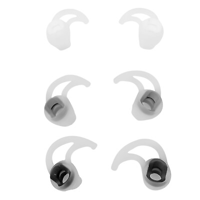 #ad 6Pack S M L Soft silicone Earbud Tips Parts For Bose in ear Headphones $7.88