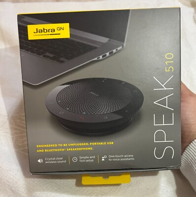 #ad Jabra Speak 510 Wireless Bluetooth Speaker New $70.00