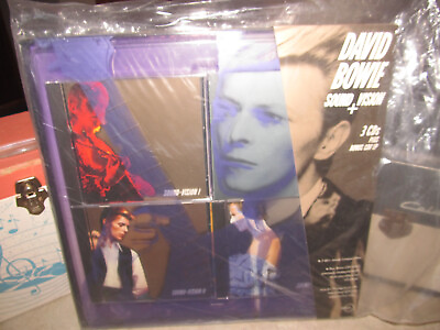 #ad DAVID BOWIE SOUND amp; VISION 3 X CD CVD Book amp; BONUS Box Set Mint $59.95