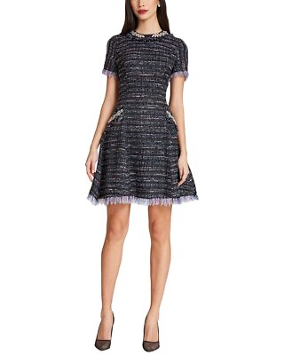 #ad Teri Jon By Rickie Freeman Special Occasion Short Printed Dress Women#x27;s $249.99