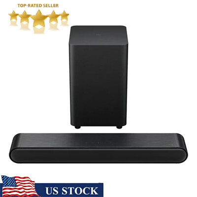 #ad S Class 2.1 Channel Sound Bar with DTS Virtual:X and Wireless Subwoofer HOT $141.08