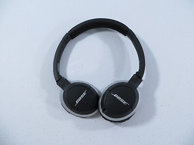 #ad Bose OE2 On Ear Black Silver Foldable Wired Headphones UNTESTED READ $19.99