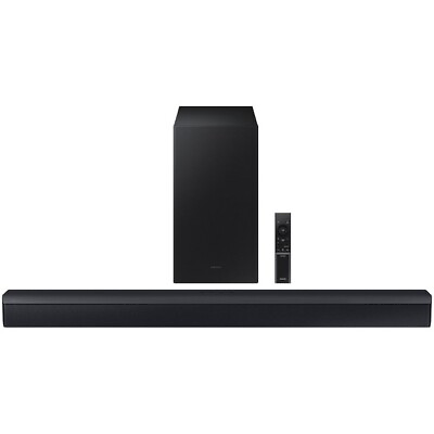 #ad Samsung HW C450 2.1 Bluetooth DTS Virtual:X Sound Bar Speaker Black HWC450ZA $199.21