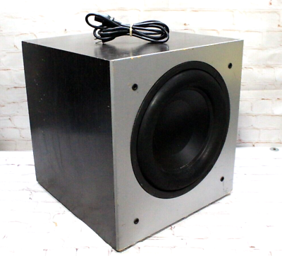 #ad Polk Audio PSW505 Powered Subwoofer 12quot; Inch Tested Bass Black Tested NO COVER $298.52