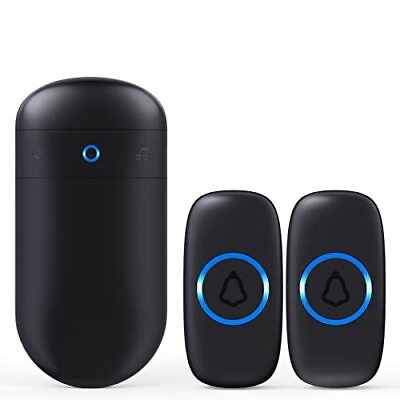 #ad Wireless Doorbell – Doorbell Wireless Kits for Front Door – Battery Operated $31.63