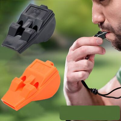 #ad Loud Sound Hand Whistle PVC Training Whistle New Referees Whistles AU $6.29