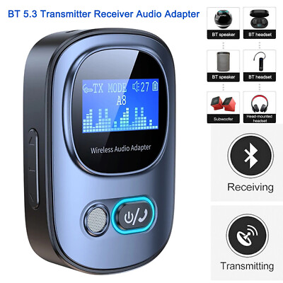 #ad Car FM Transmitter Bluetooth Receiver MP3 Adapter Player Handsfree Wireless Kits $14.78
