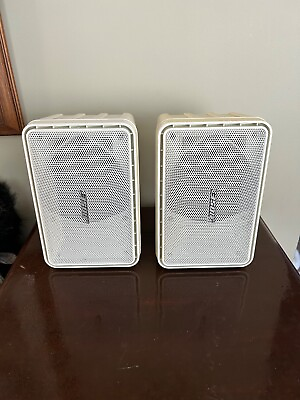 #ad Bose White Indoor Outdoor Pair of Speakers $40.00
