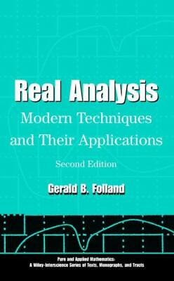 #ad Real Analysis: Modern Techniques and Their Applications $92.01