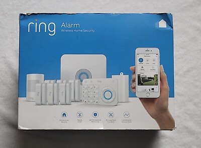 #ad Ring Alarm Wireless Security Kit Home System 10 Piece New $150.00