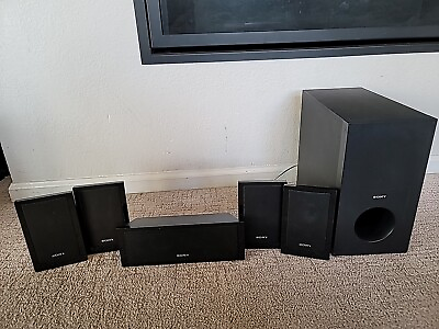 #ad Sony Home Theater Speakers SS WS101 SS TS102 SS CT101 $35.00